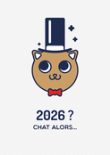 2026 en beaut&eacute; avec un chat &eacute;l&eacute;gant